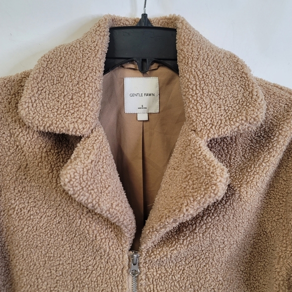 Gentle fawn Teddy short coat - Picture 8 of 10